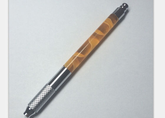 الصين قلم حواجب وشم يدوي يدوي ملون 110 مللي متر ، قلم دليل وشم احترافي المزود