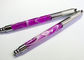 قلم الوشم اليدوي التجميلي الأرجواني لمكياج الحاجب الدائم ، تصميم المظهر المزود