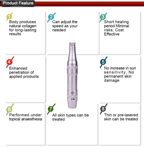 آلة المكياج الدائم لإزالة الندبات - قلم ديرما الكهربائي الأوتوماتيكي الصغير 2