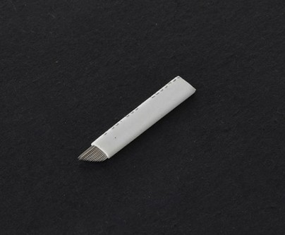 ماكياج دائم إبر الوشم المتاح ، شفرة إبرة طبيعية لاستخدام القلم مانويل 0