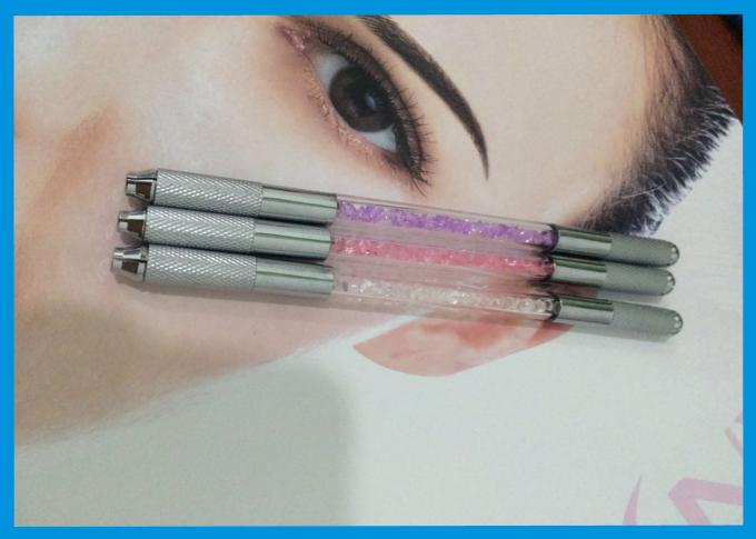 دليل الوشم قلم الوشم 3D الحاجب قلم الوشم برأس مزدوج 1