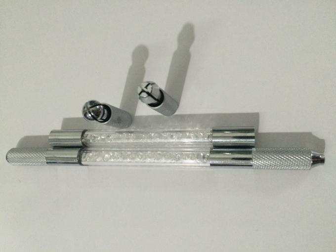 قلم وشم الحواجب Microblading من مادة الكريستال Doubel Head للماكياج الدائم 3