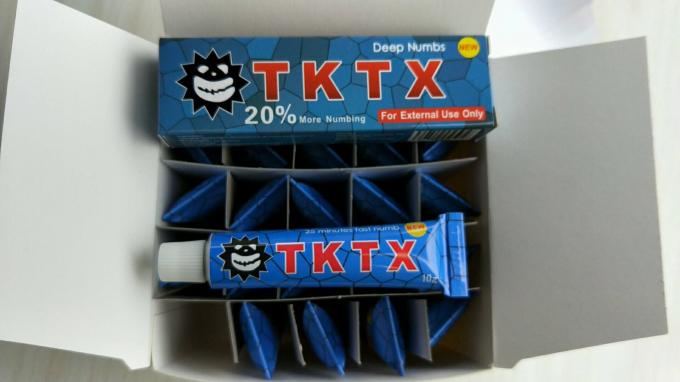 10 جرام كريم مخدر موضعي من TKTX لتخدير الجلد سريعًا لجسم الوشم 0