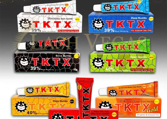 الصين كريم تخدير موضعي TKTX 10G لإزالة الشعر بالليزر بالشمع المزود