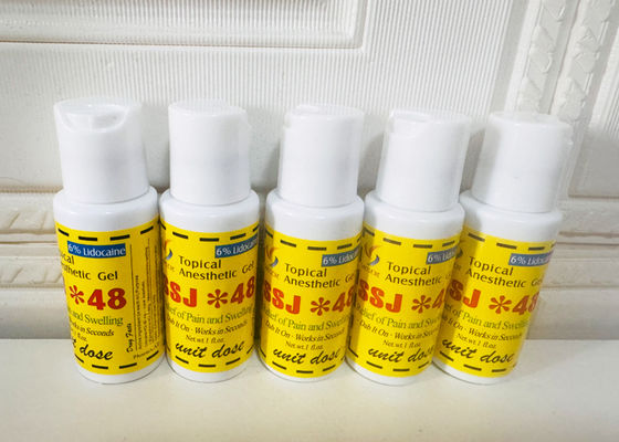 الصين OEM الوشم غير مؤلم مخدر SSJ48 كريم الوشم خدر المزود