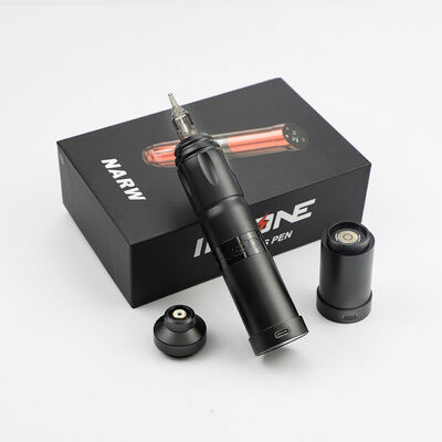 الصين INKONE NARW العلامة التجارية الرقمية شاشة LCD لمسة 1800mAh بطارية قلم الوشم آلة Micropigmentation آلة الوشم اللاسلكية المزود