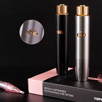 الصين Dermographe Maquillage Rotary Tattoo Machine Digital Tattoo Gun Permanent Makeup Machine With Adjustment Stroke 2.3 to 2.7 المزود