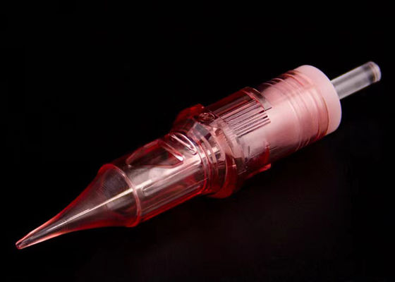 إبر الماكياج الدائم من الفولاذ المقاوم للصدأ في اللون الوردي المزود