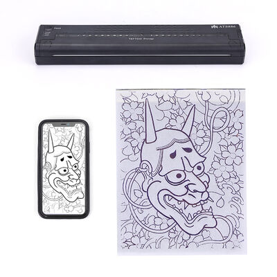 12000mAh طابعة الوشم المصغرة الطابعة الحرارية آلة نسخة لاسلكية طابعة نقل الوشم طابعة المزود