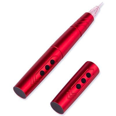 بطارية مزدوجة ميكروبلادينغ 1200mAh آلة الماكياج الدائم اللاسلكي قلم الوشم المزود