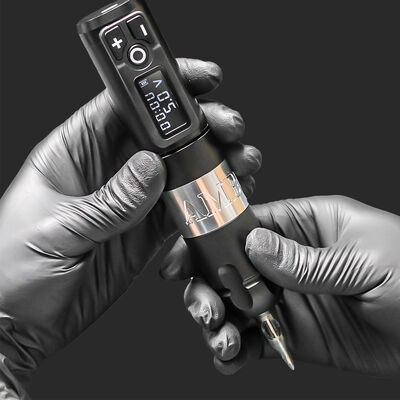 Ambition Soldier Digital Display Electric Tattoo Gun Wireless Machine Rotary Tattoo Pen Machine for Tattoo Artist المزود