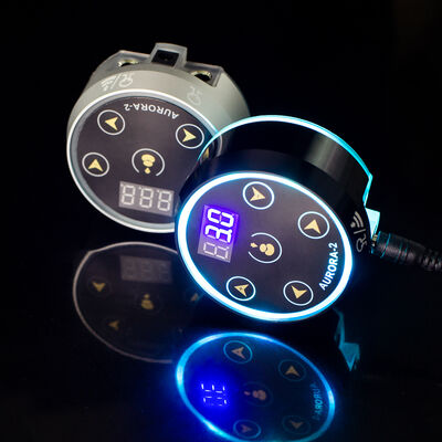 Wholesale New Upgrade Digital LCD Display Touch Screen Mini Aurora 2 Tattoo Power Supply Fit All Tattoo Machine المزود