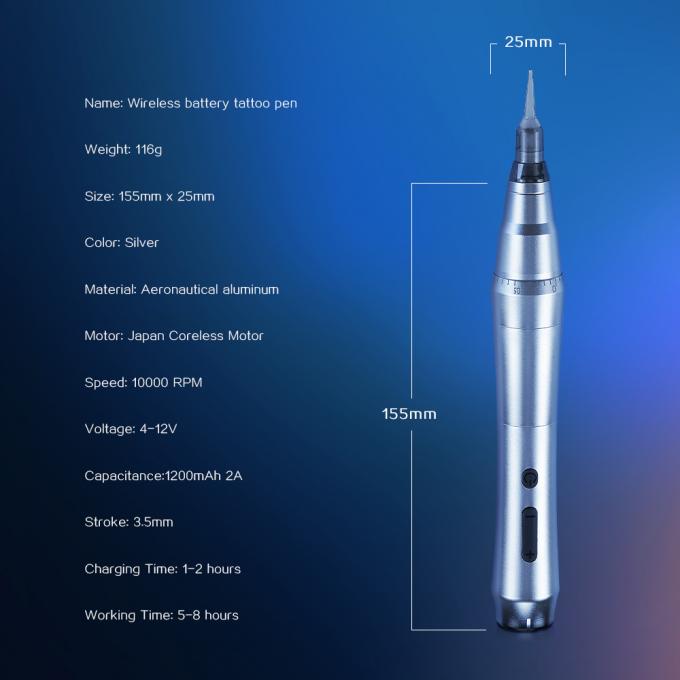 آلة التشخيص الجلدي اللاسلكي SPMU الحاجب اللاسلكي الماكياج الدائم الكتيبة العالمية آلة التشخيص 2