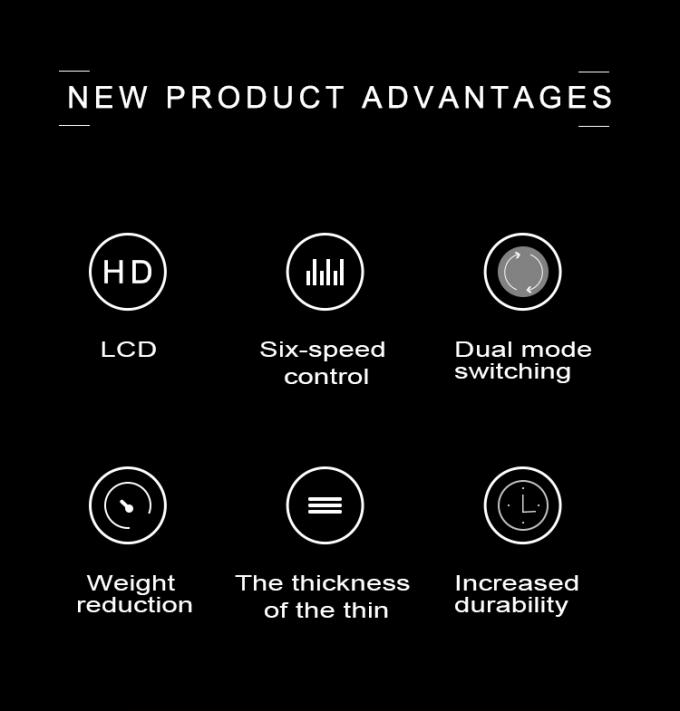 ترقية شاشة LCD الرقمية الشاشة اللمسية ميني أورورا الثاني الوشم مصدر الطاقة 388g وزن الحزمة لآلة الوشم 1