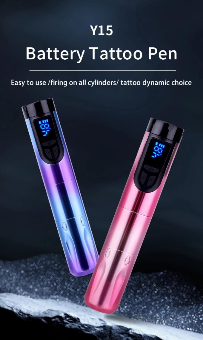 Y15 1200mAh آلة الوشم الدوارة اللاسلكية قلم أسلحة الوشم فئة المنتج 0