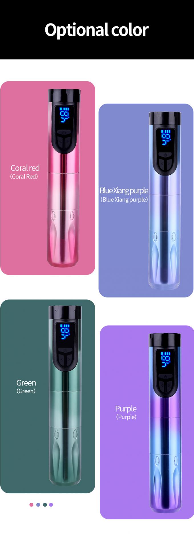 Y15 1200mAh آلة الوشم الدوارة اللاسلكية قلم أسلحة الوشم فئة المنتج 10
