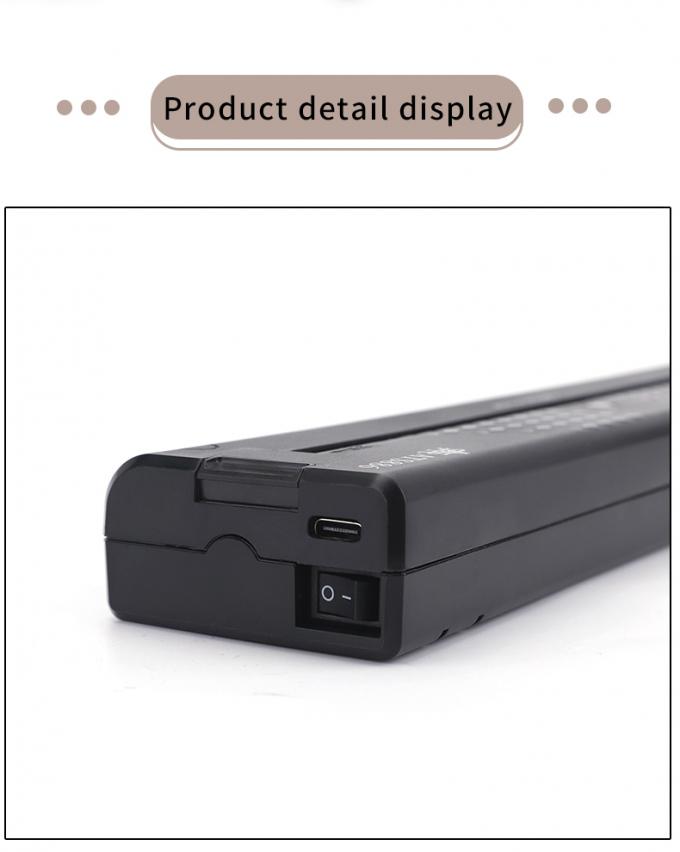12000mAh طابعة الوشم المصغرة الطابعة الحرارية آلة نسخة لاسلكية طابعة نقل الوشم طابعة 30