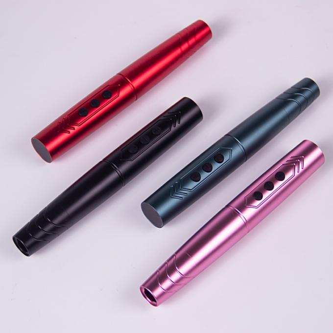 بطارية مزدوجة ميكروبلادينغ 1200mAh آلة الماكياج الدائم اللاسلكي قلم الوشم 0