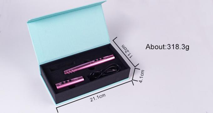 بطارية مزدوجة ميكروبلادينغ 1200mAh آلة الماكياج الدائم اللاسلكي قلم الوشم 16