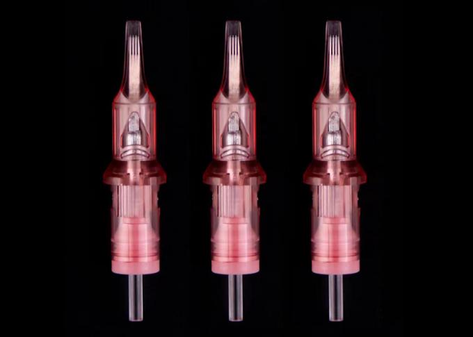 إبر الماكياج الدائم من الفولاذ المقاوم للصدأ في اللون الوردي 1