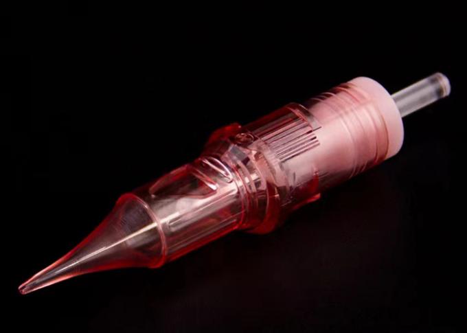 إبر الماكياج الدائم من الفولاذ المقاوم للصدأ في اللون الوردي 0