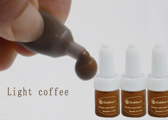 Light Coffee 5ml 3D Eyebrow Microblading حبر الوشم الأبدي 1